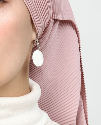 Seashell Earring - White Colour