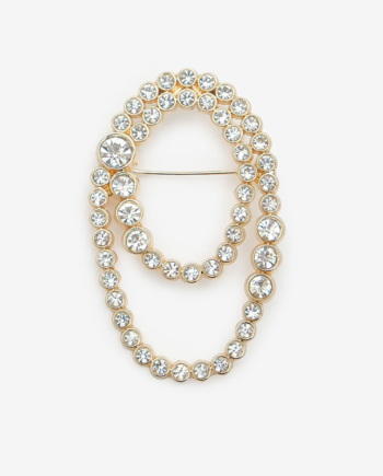 Laras Brooch - Oval Colour